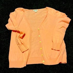 Old Navy pink V-neck button down cardigan